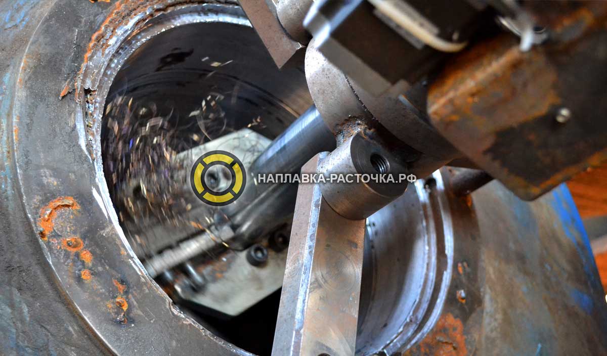 >Восстановление отверстия синхронизатора