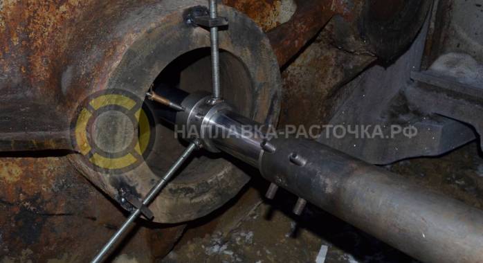 Восстановление отверстий ходовой тележки экскаватора ЭКГ-5 | Компания Weldbore © 2018 Восстановление отверстий ходовой тележки экскаватора ЭКГ-5 | Компания Weldbore © 2018