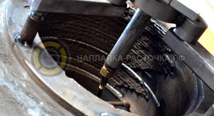 Наплавка отверстия  Компания Weldbore © 2018