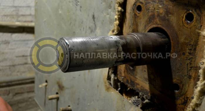 Вал после восстановления | Компания Weldbore © 2018