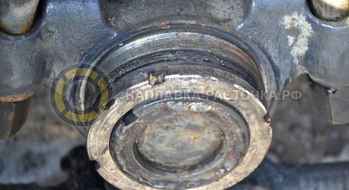 Восстановление резьбового соединения вала балансира SCANIA | Компания Weldbore © 2018 Восстановление резьбового соединения вала балансира SCANIA | Компания Weldbore © 2018