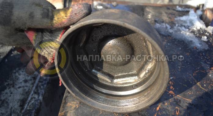 Восстановление резьбового соединения вала балансира SCANIA | Компания Weldbore © 2018 Восстановление резьбового соединения вала балансира SCANIA | Компания Weldbore © 2018