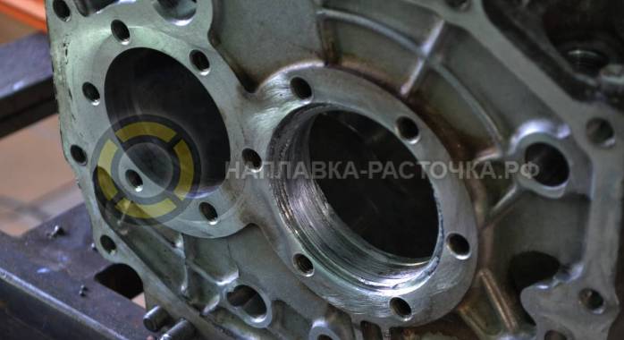 Состояние отверстия до ремонта | Компания Weldbore © 2018 Состояние отверстия до ремонта | Компания Weldbore © 2018