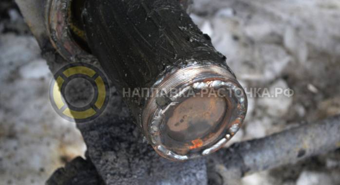 Восстановление резьбового соединения вала балансира SCANIA | Компания Weldbore © 2018 Восстановление резьбового соединения вала балансира SCANIA | Компания Weldbore © 2018