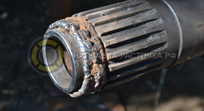 Восстановление резьбы оси картера заднего моста КАМАЗ | Компания Weldbore © 2018 Восстановление резьбы оси картера заднего моста КАМАЗ | Компания Weldbore © 2018