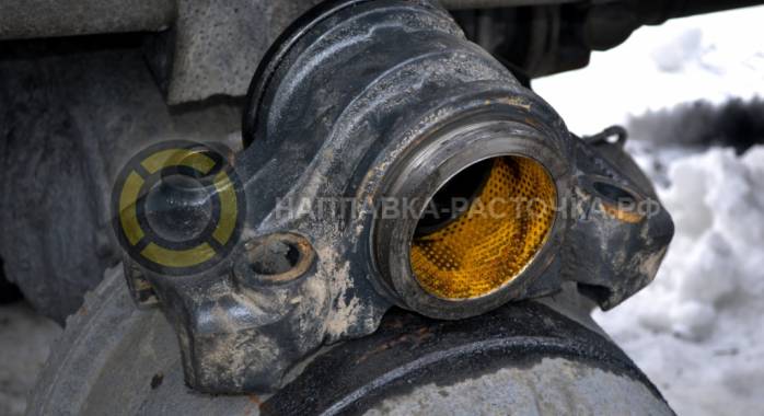 Восстановление резьбового соединения вала балансира SCANIA | Компания Weldbore © 2018 Восстановление резьбового соединения вала балансира SCANIA | Компания Weldbore © 2018