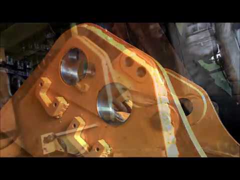 Embedded thumbnail for Восстановление проушины перегружателя LIEBHERR A 924 C 