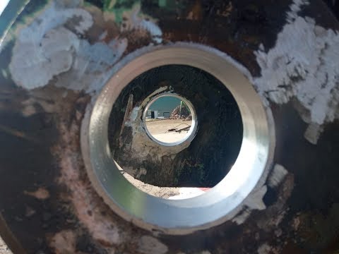 Embedded thumbnail for SENNEBOGEN 850. Восстановление отверстий рукояти перегружателя