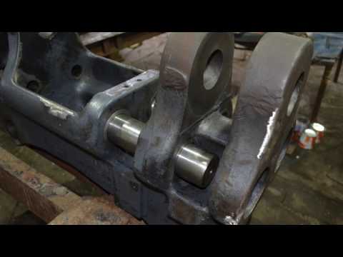 Embedded thumbnail for Восстановление отверстий экскаватора TEREX