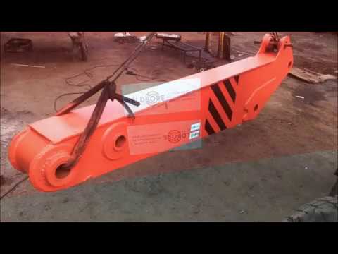 Embedded thumbnail for Восстановление разорванной рукояти экскаватора Ковровец