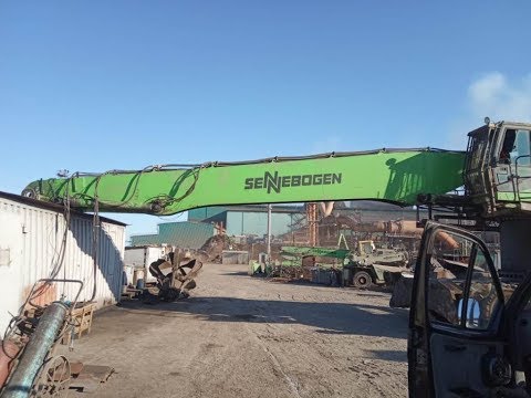 Embedded thumbnail for Восстановление отверстий рукояти перегружателя  SENNEBOGEN 830