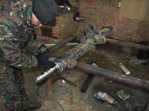 Embedded thumbnail for Восстановление балки оси а/м SCANIA