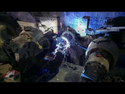 Embedded thumbnail for Восстановление оси балансира самосвала SHACMAN F3000