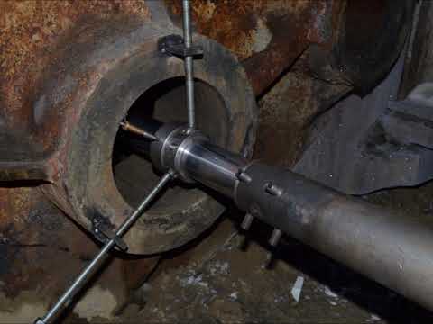 Embedded thumbnail for Восстановление отверстий ходовой тележки экскаватора ЭКГ-5